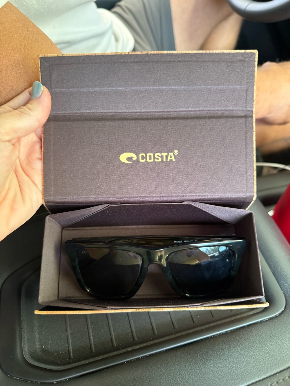 Costa Keramas Tortoise Frame Sunglasses with Green Lenses - Picture 6 of 6
